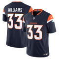 Javonte Williams Denver Broncos Nike Alternate Vapor F.U.S.E. Limited Jersey - Navy