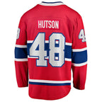 Lane Hutson Montreal Canadiens Youth Home Breakaway Jersey - Red