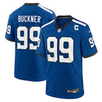 DeForest Buckner Indianapolis Colts Nike Indiana Nights Alternate Game Jersey - Royal/Royal