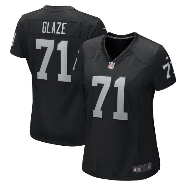 DJ Glaze Las Vegas Raiders Nike Women's  Game Jersey -  Black