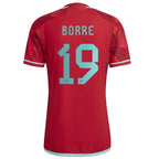 Rafael Borré Colombia National Team adidas 2022/23 Away Authentic Player Jersey - Red
