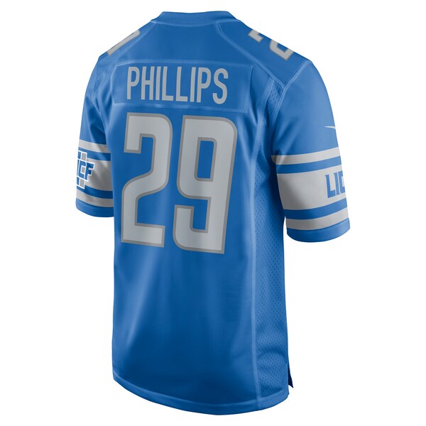 Darius Phillips Detroit Lions Nike  Game Jersey -  Blue