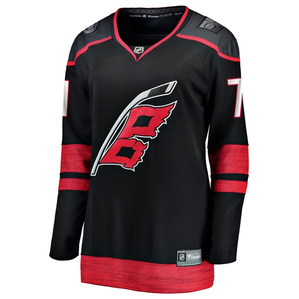 Taylor Hall Carolina Hurricanes  Women's Home Breakaway Player Jersey - Black