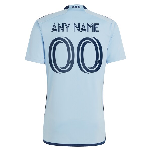 Sporting Kansas City adidas 2024 Hoops 4.0 Replica Custom Jersey - Light Blue