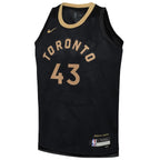 Pascal Siakam Toronto Raptors Nike Youth 2022/23 Swingman Jersey - City Edition - Black