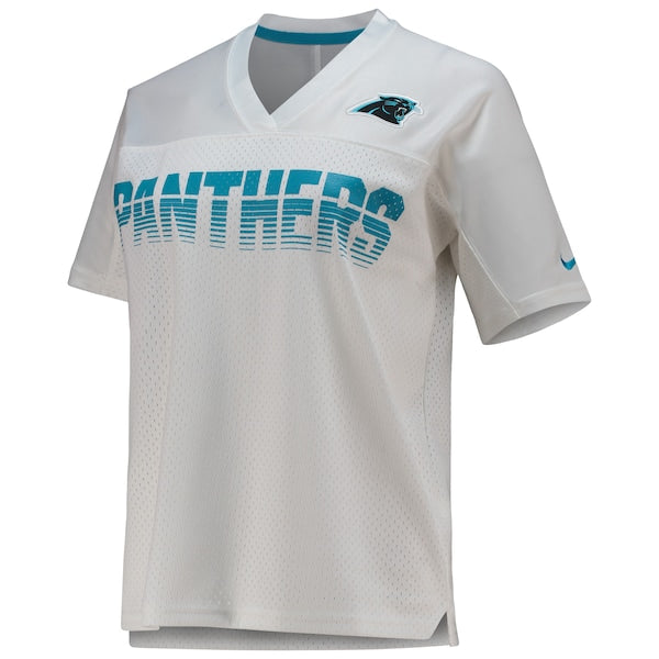 Carolina Panthers Nike Women's Fan Replica Jersey - White