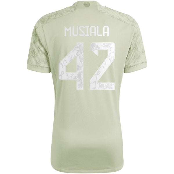 Jamal Musiala Bayern Munich adidas 2023/24 Oktoberfest Replica Player Jersey - Green/White