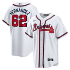 Daysbel Hernandez Atlanta Braves Nike Home Replica Jersey - White