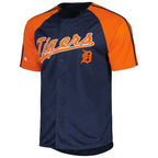 Detroit Tigers Stitches Team Raglan Sleeve Jersey - Navy