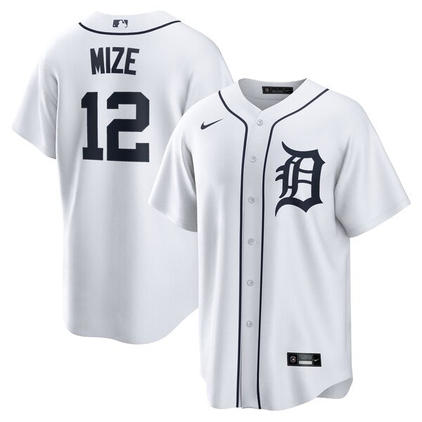 Casey Mize Detroit Tigers Nike Home Replica Jersey - White