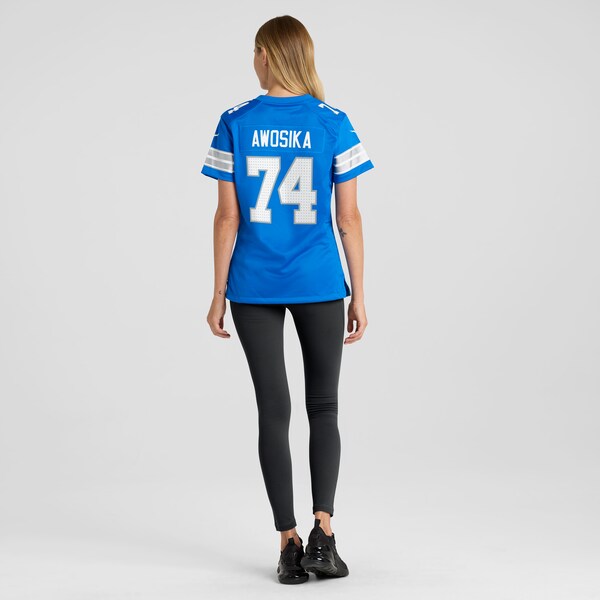 Kayode Awosika Detroit Lions Nike Women's Team Game Jersey -  Blue