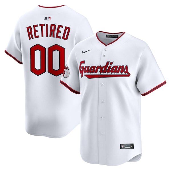 Cleveland Guardians Nike Home Limited Pick-A-Player Retired Roster Jersey - White