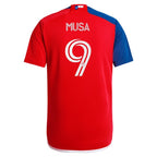 Petar Musa FC Dallas adidas 2024 After Burner Replica Player Jersey - Navy