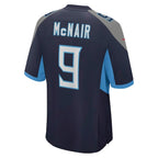 Steve McNair Tennessee Titans Nike Game Retired Player Jersey - Navy/Light Blue