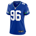 Cortez Kennedy Seattle Seahawks Nike Women's Throwback Player Game Jersey - Royal/Navy