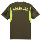 Borussia Dortmund Puma 2024/25 Replica Short Sleeve Goalkeeper Jersey - Olive