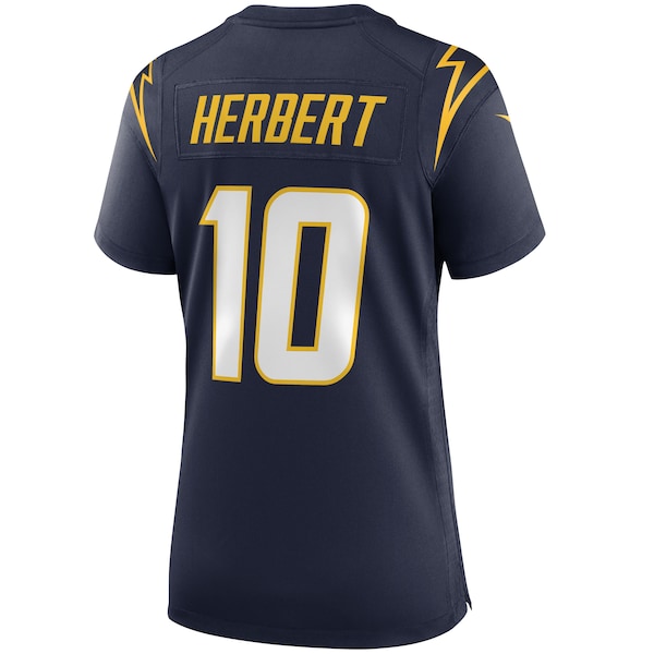 Justin Herbert Los Angeles Chargers Nike Women's Alternate Game Jersey - Navy/Powder Blue/Royal