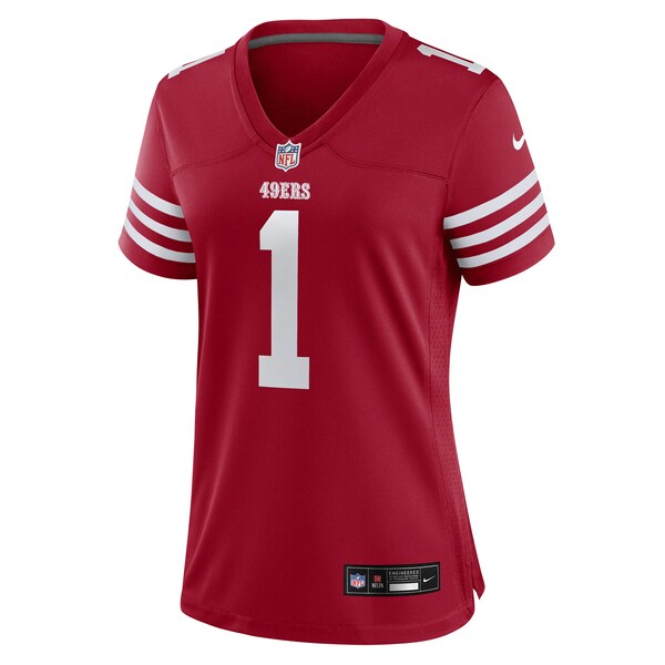 Ricky Pearsall San Francisco 49ers Nike Women's Team Game Jersey -  Scarlet