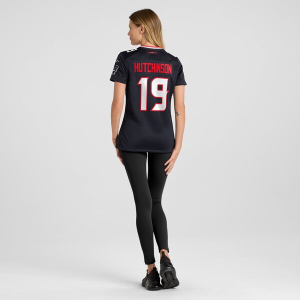 Xavier Hutchinson Houston Texans Nike Women's Team Game Jersey -  Navy