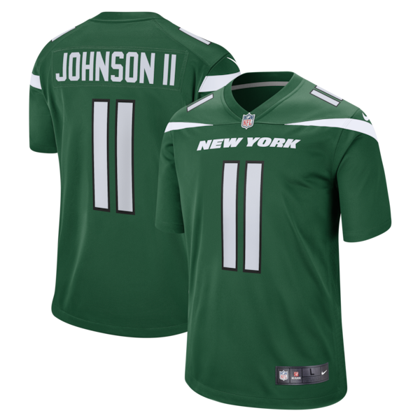Jermaine Johnson II New York Jets Nike Game Jersey - Gotham Green/White