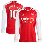 Emile Smith Rowe Arsenal adidas 2023/24 Home Replica Player Long Sleeve Jersey - Red