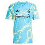 Philadelphia Union adidas 2025 The Voltage Kit Replica Custom Jersey - Blue