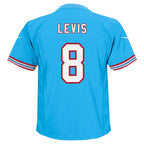 Will Levis Tennessee Titans Nike Preschool Alternate Player Game Jersey - Light Blue/Navy