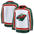 Minnesota Wild  25th Anniversary Premium Jersey - White/Green