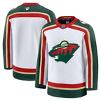 Minnesota Wild  25th Anniversary Premium Jersey - White/Green