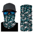 CAMO PHILADELPHIA EAGLES FACE MASK BANDANAS