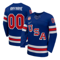 USA Hockey Nike 2026 Home Replica Custom Jersey - Royal