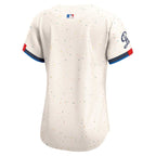 Los Angeles Dodgers Nike Women's 2024 City Connect Limited Jersey - Cream