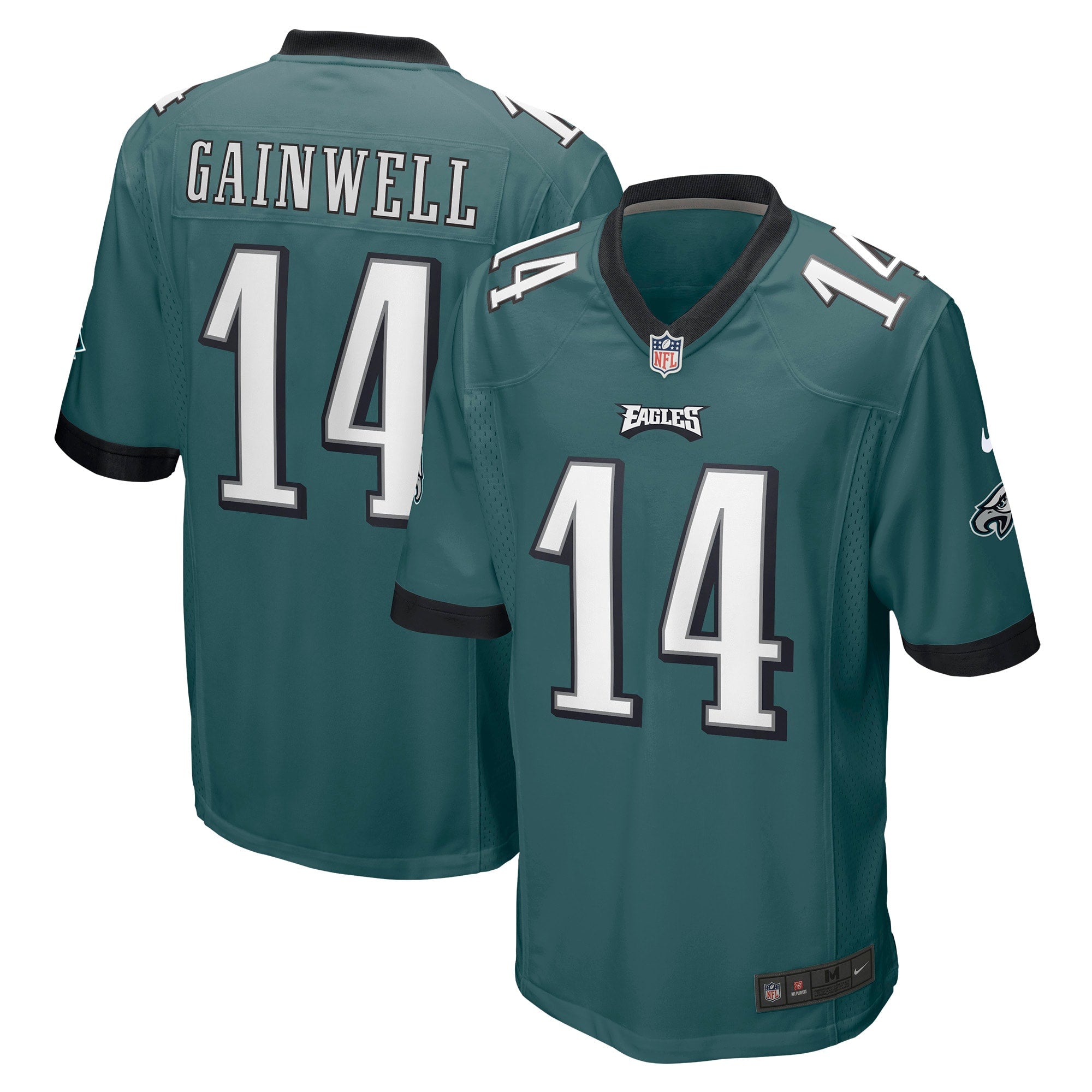 Kenneth Gainwell Philadelphia Eagles Nike Alternate Game Jersey - Kelly Green/Green