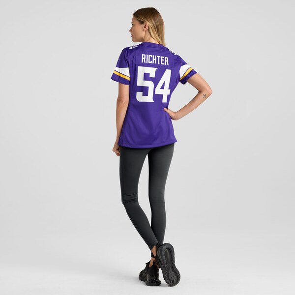 Bo Richter Minnesota Vikings Nike Women's Team Game Jersey -  Purple