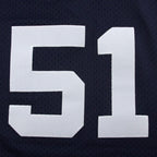 Bernie Williams New York Yankees Cooperstown Mesh Batting Practice Jersey - Navy