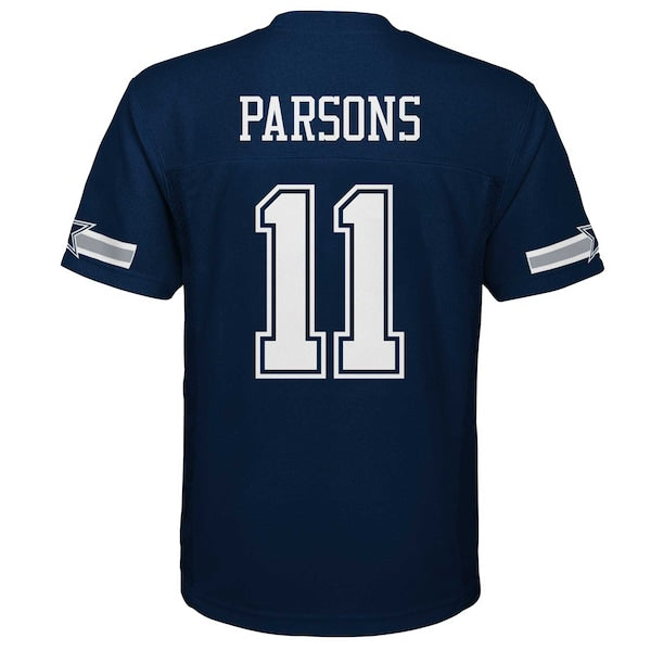 Micah Parsons Dallas Cowboys Youth Replica Player Jersey - Navy