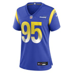 Poona Ford Los Angeles Rams Nike Women's Team Game Jersey -  Royal
