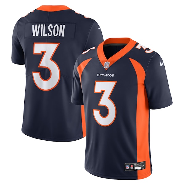 Russell Wilson Denver Broncos Nike  Vapor Untouchable Limited Jersey - Navy/Orange/White