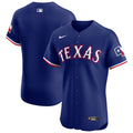 Texas Rangers Nike Alternate Vapor Premier Elite Patch Jersey - Royal