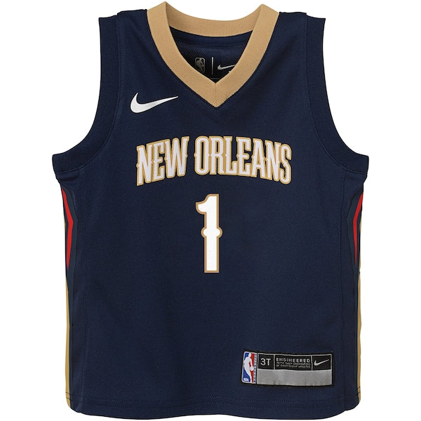 Zion Williamson New Orleans Pelicans Nike Toddler Swingman Player Jersey - Icon Edition - Navy