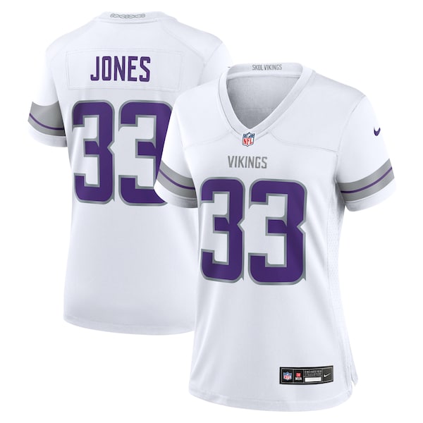 Aaron Jones Minnesota Vikings Nike Women's Alternate Game Player Jersey - White