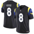 Jared Verse Los Angeles Rams Nike 2025 RIVALRIES Vapor Limited Jersey - Navy