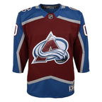 Colorado Avalanche Youth Home Premier Custom Jersey - Burgundy