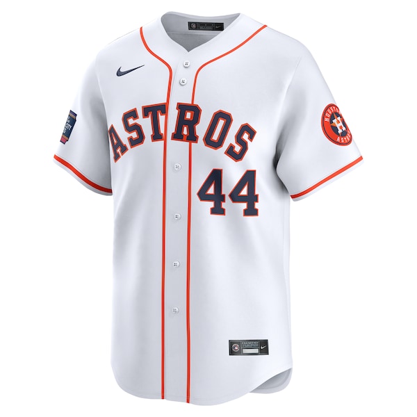 Yordan Alvarez Houston Astros Nike 2024 MLB World Tour Mexico City Series Home Limited Player Jersey - White