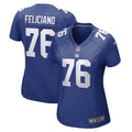 Jon Feliciano New York Giants Nike Women's Game Player Jersey - Royal