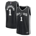 Victor Wembanyama San Antonio Spurs  Fast Break Replica Player Jersey - Icon Edition - Black