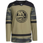 New York Islanders adidas Military Appreciation Team Authentic Custom Practice Jersey - Camo