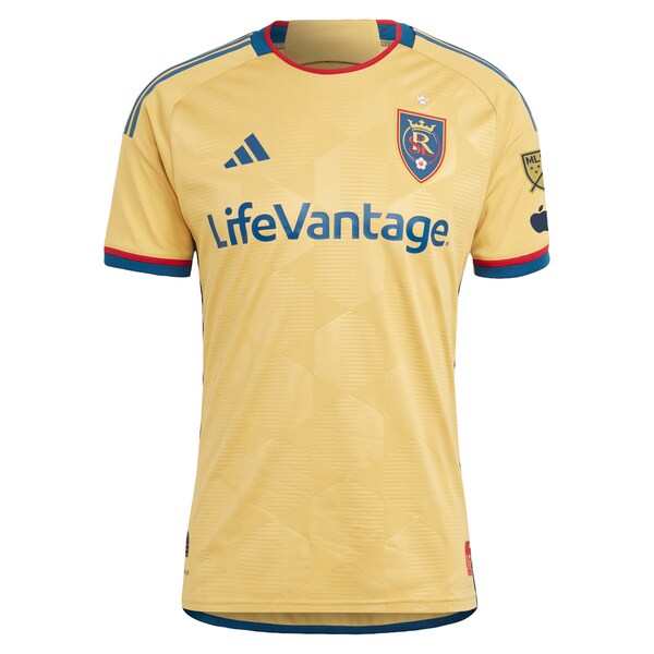 Real Salt Lake adidas 2024 The Beehive State Kit Authentic Jersey - Gold