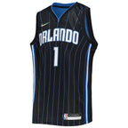 Jonathan Isaac Orlando Magic Nike Youth 2021/22 Diamond Swingman Jersey - Icon Edition - Black