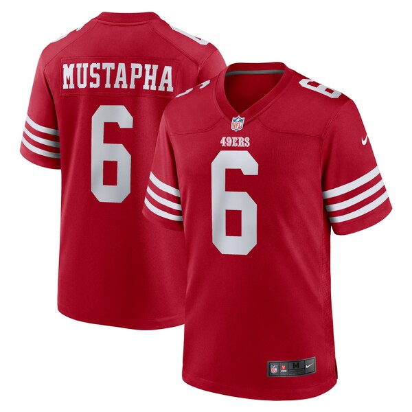 Malik Mustapha San Francisco 49ers Nike  Game Jersey -  Scarlet